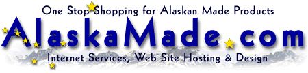 AlaskaMade.com in Ketchikan, Alaska for all of your internet needs, including web hosting, programming, and internet commerce, highlighting Alaskan made products from around the state.